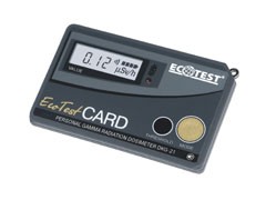 EcotestCARD（DKG-21）卡片式個(gè)人劑量報(bào)警儀