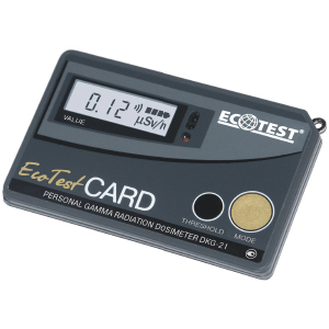 EcotestCARD（DKG-21）卡片式個(gè)人劑量報(bào)警儀(圖1)