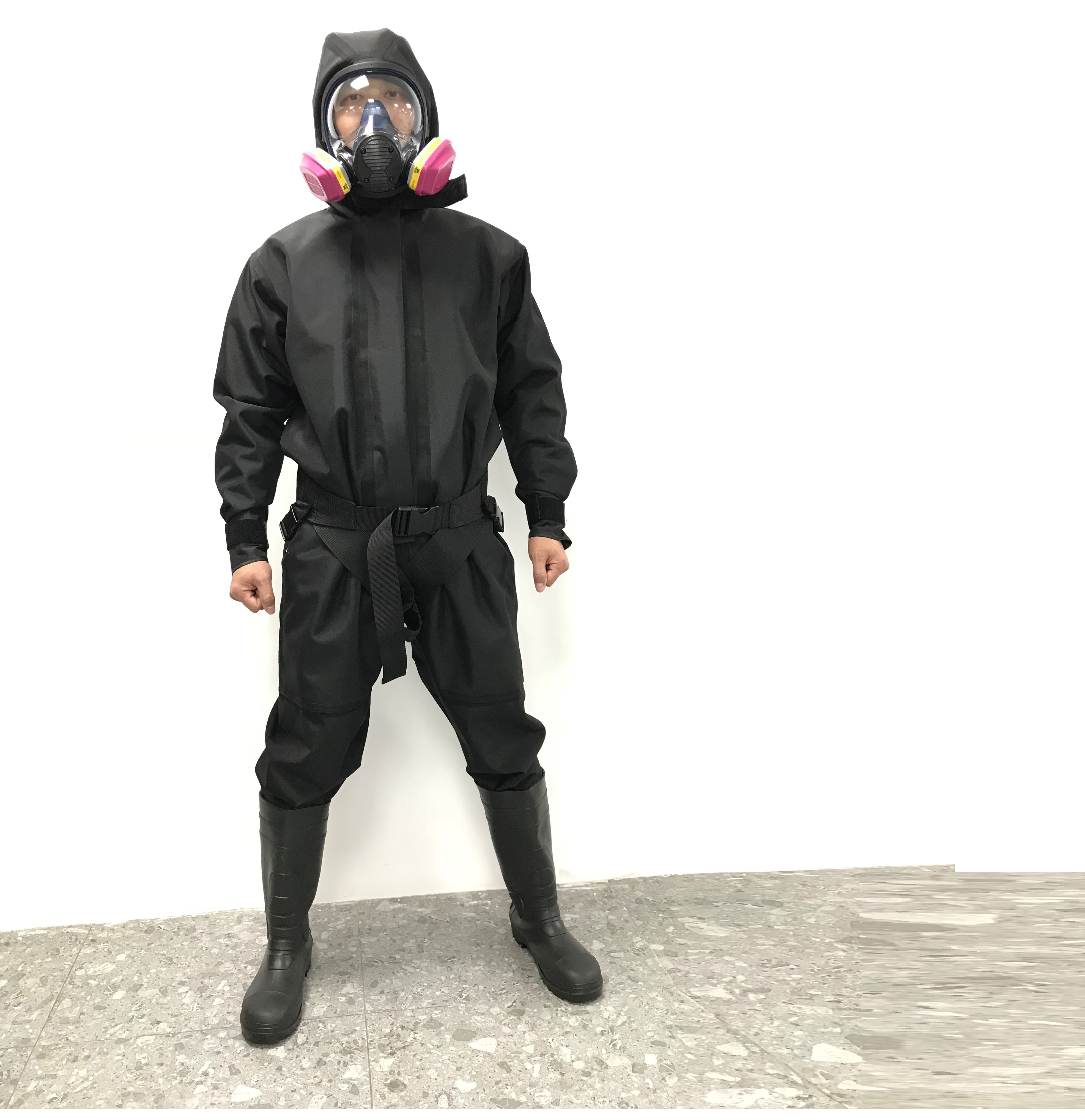 rp360连体密闭式核辐射防护服套装